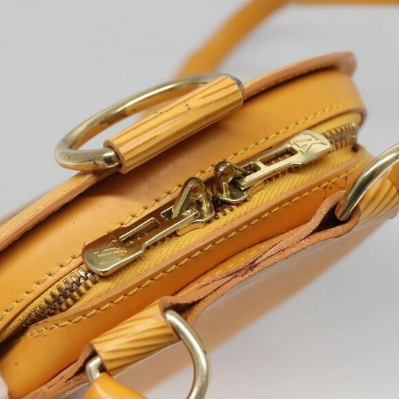 LOUIS VUITTON Epi Mabillon Backpack Yellow M52239 LV Auth ep10799 - Picture 8 of 16